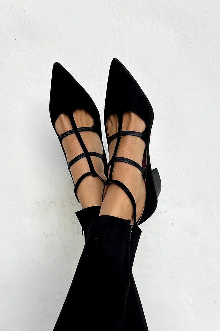 Nancy | Tacones Elegantes con Tiras