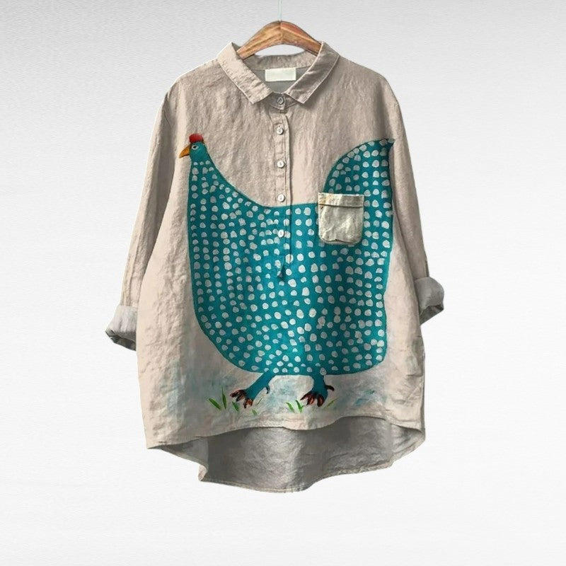 Celina | Elegante Blusa de Verano