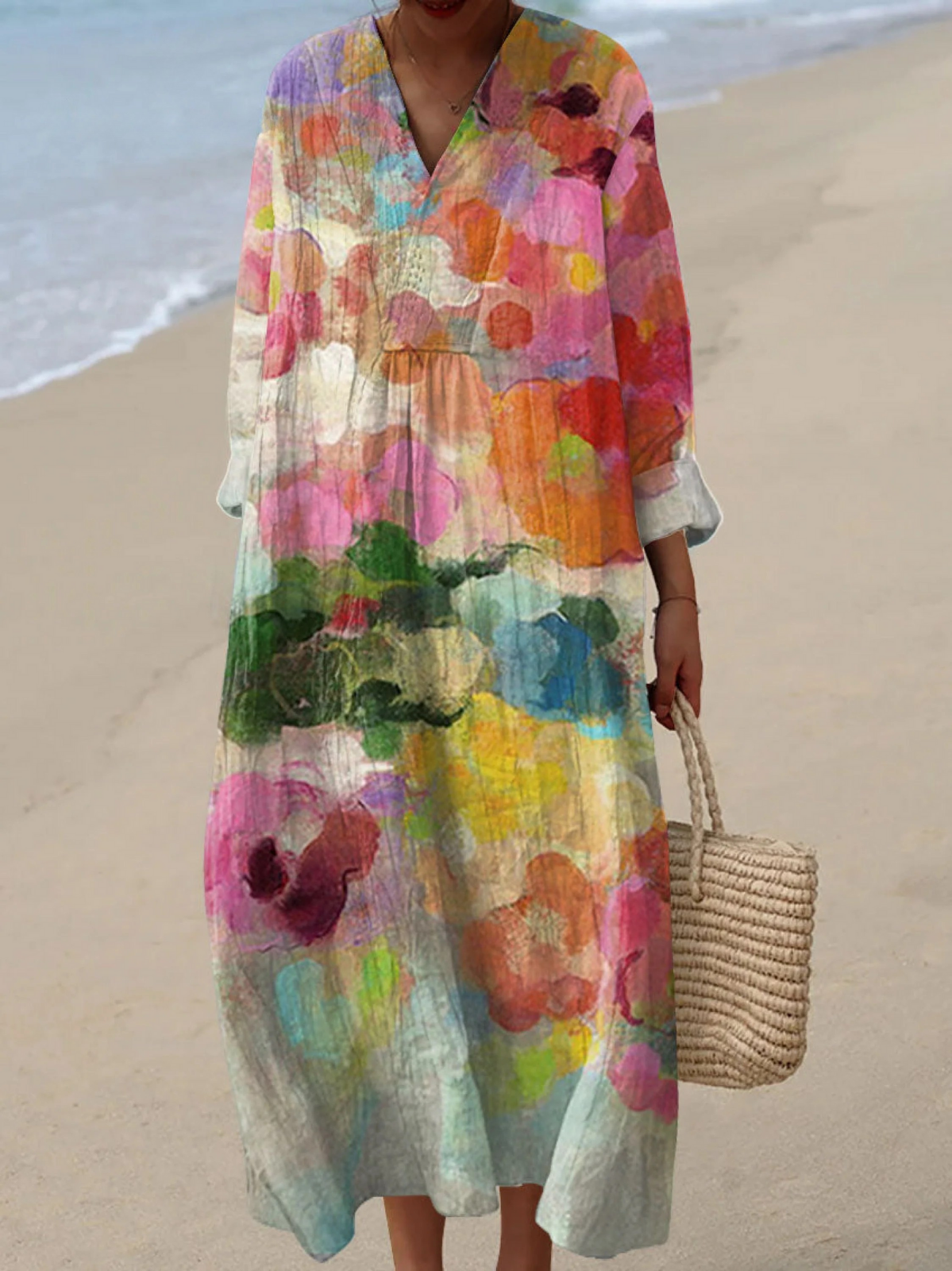 Marina | Vestido Estampado de Verano