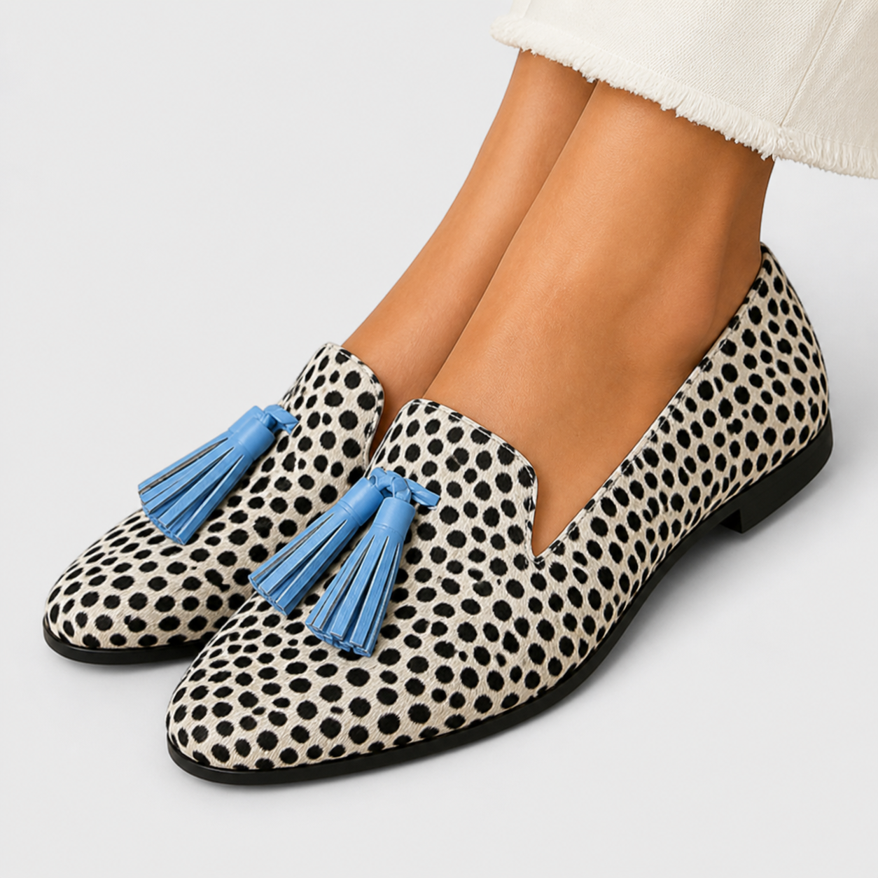 Mira | Mocasines con flecos