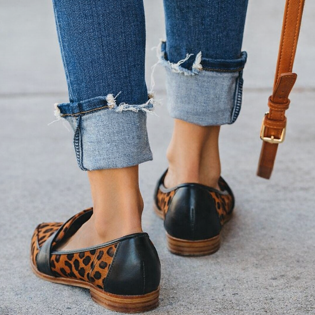 CHINDA | MOCASINES PLANOS ANTIDESLIZANTES CÓMODOS