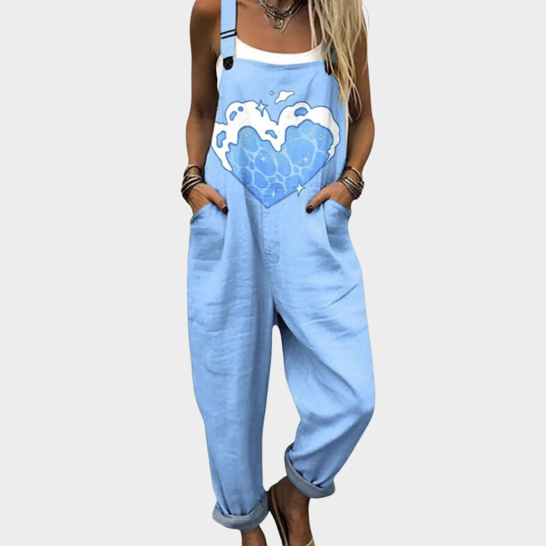 Peto estampado cómodo