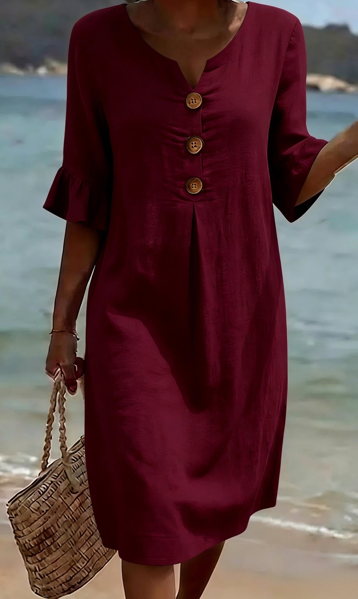 Vestido informal de mujer.