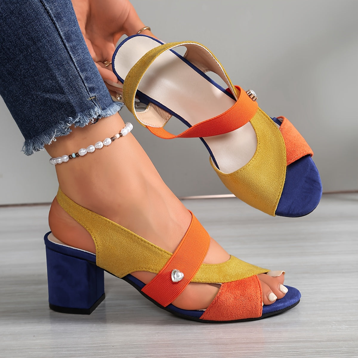 Lucía | Tacones Bloque Cómodos Ortopédicos