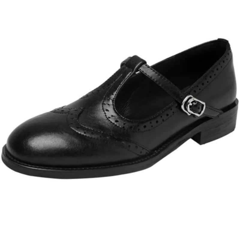 Julia | Zapatos ortopédicos con correa en forma de T