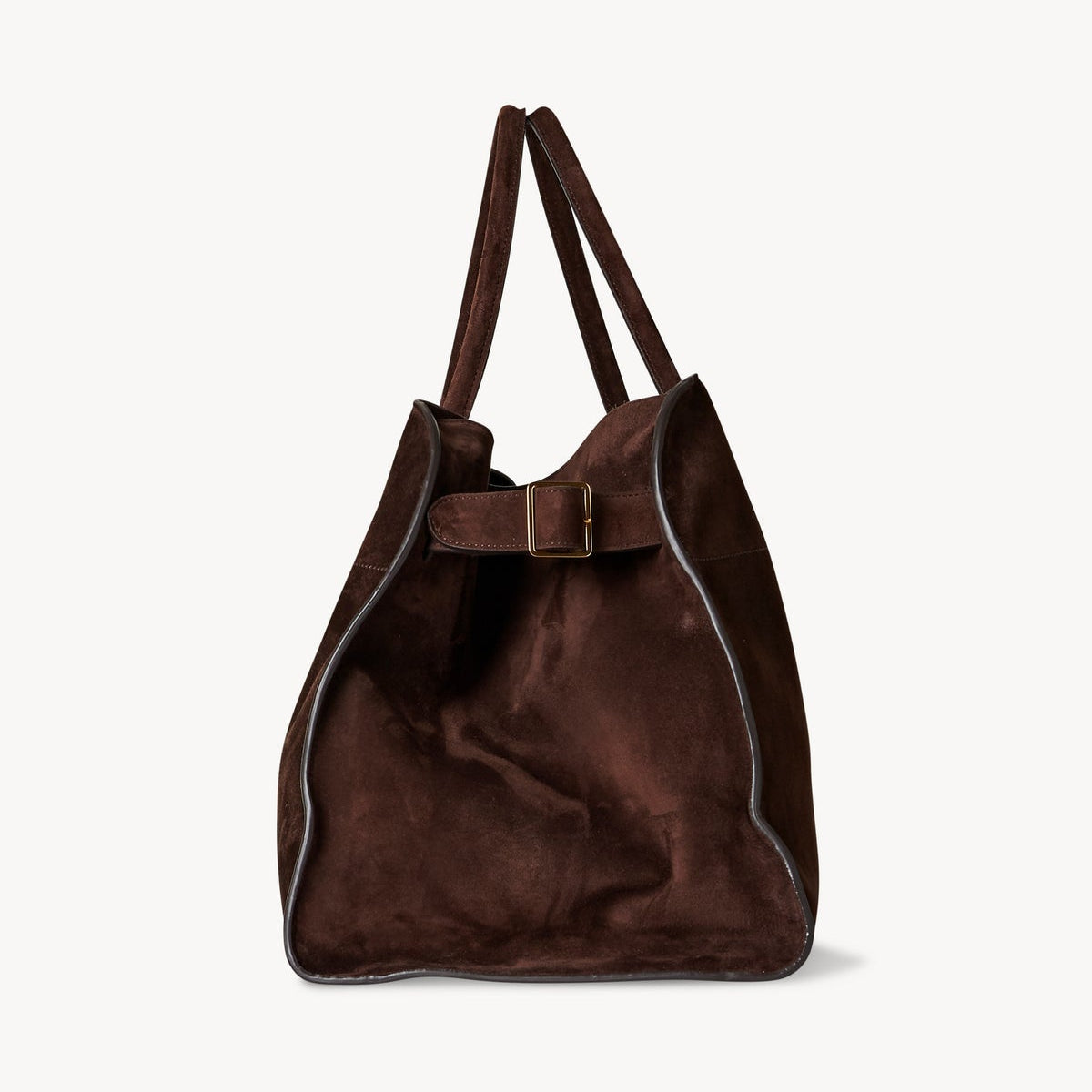 AISHA | Bolso de ante marrón