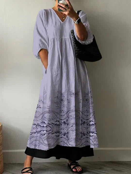 Celia | Vestido elegante estampado