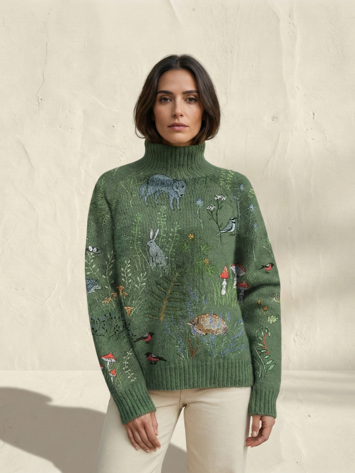 AMALIA | Suéter de cuello alto