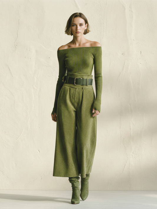 VANESSA | Conjunto de dos piezas con hombros descubiertos