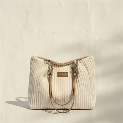 IFÉ | Bolso de pana de asas dobles