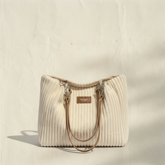 IFÉ | Bolso de pana de asas dobles