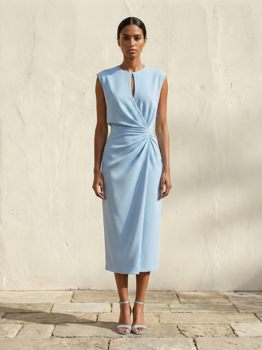 ALESSIA | Vestido midi de diseño