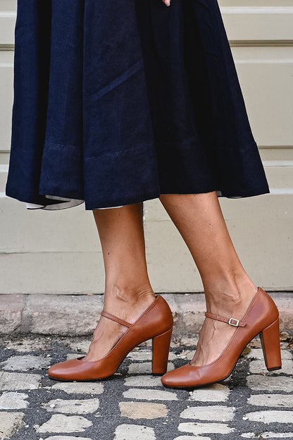 Isabel | Sandalias de Tacón Bajo para el Día a Día
