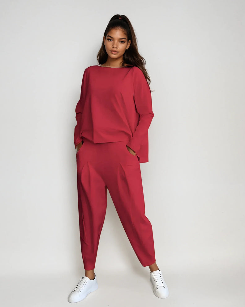 CRISHA | Conjunto elegante de dos piezas