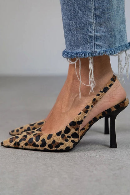 Margarita | Tacones D'Orsay Leopardo