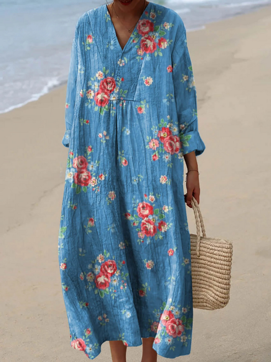 Melina | Vestido Estampado de Verano