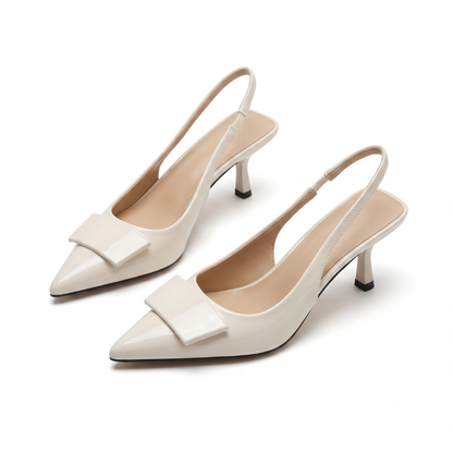 Ana | Tacones Kitten Slingback de Oficina