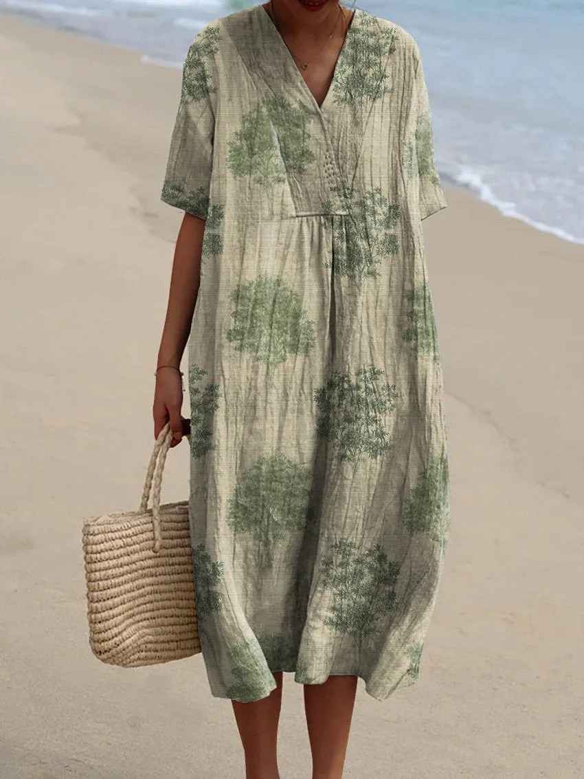 Vestido estampado brisa de verano