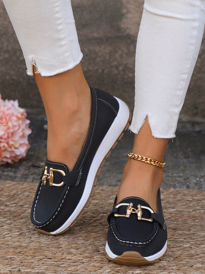 Ellie | Mocasines planos con hebilla