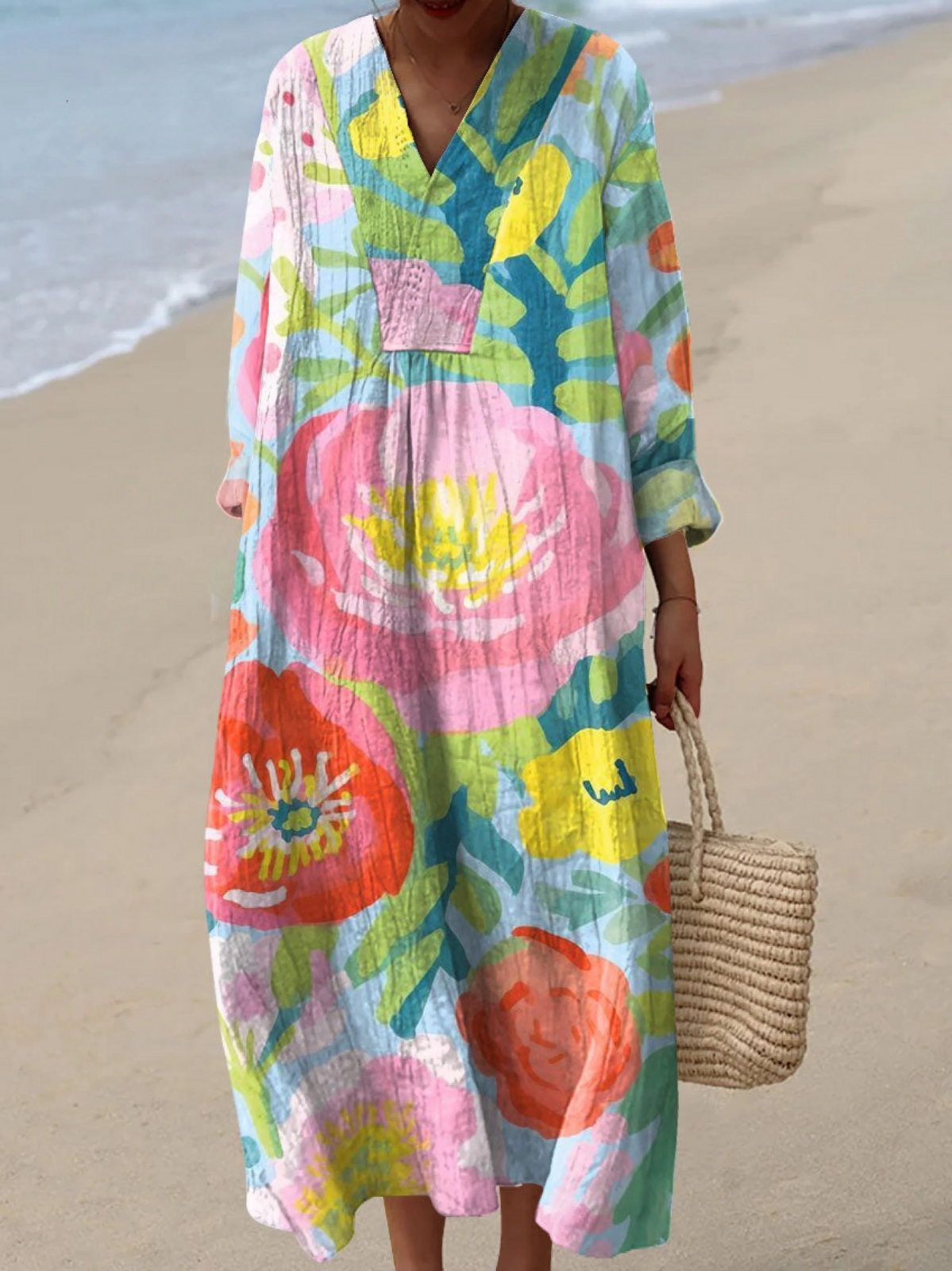 Talina | Vestido Estampado de Verano