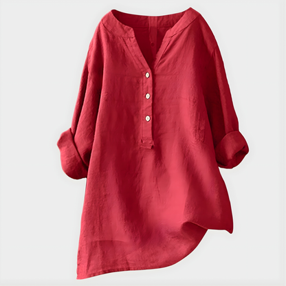 Veronica | Blusa elegante de cuello en V