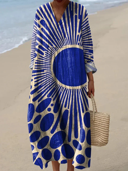 Vestido estampado brisa de verano