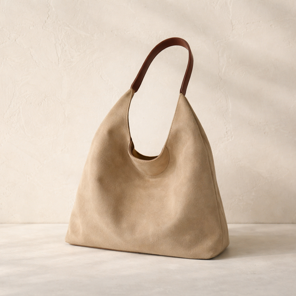 LOLA | Bolso de ante con asa