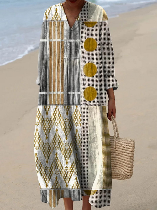 Mirela | Vestido Estampado de Verano