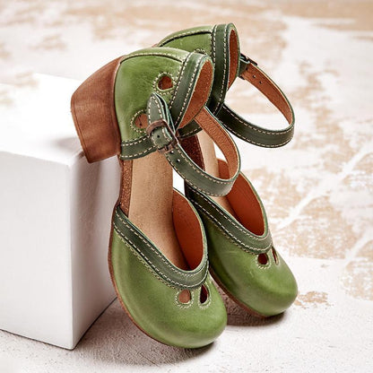 Laia | Sandalias ortopédicas con tacón bajo