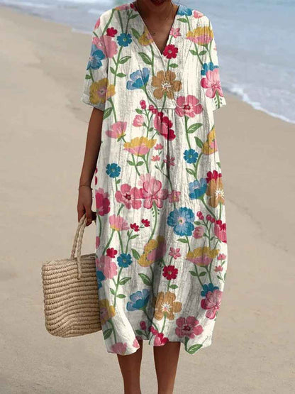 Vestido estampado brisa de verano