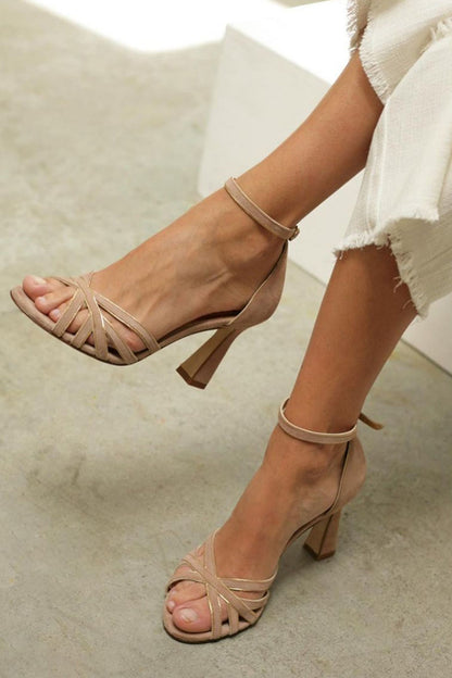 Janet | Tacones Punta Fina Patchwork