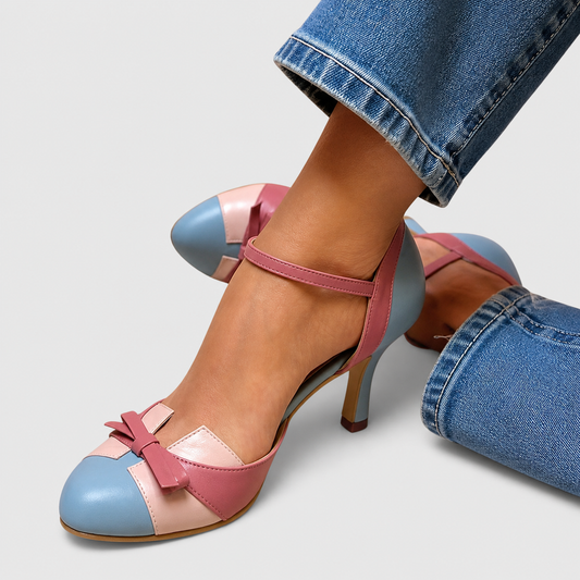 Valeria | Sandalias de tacón confortables
