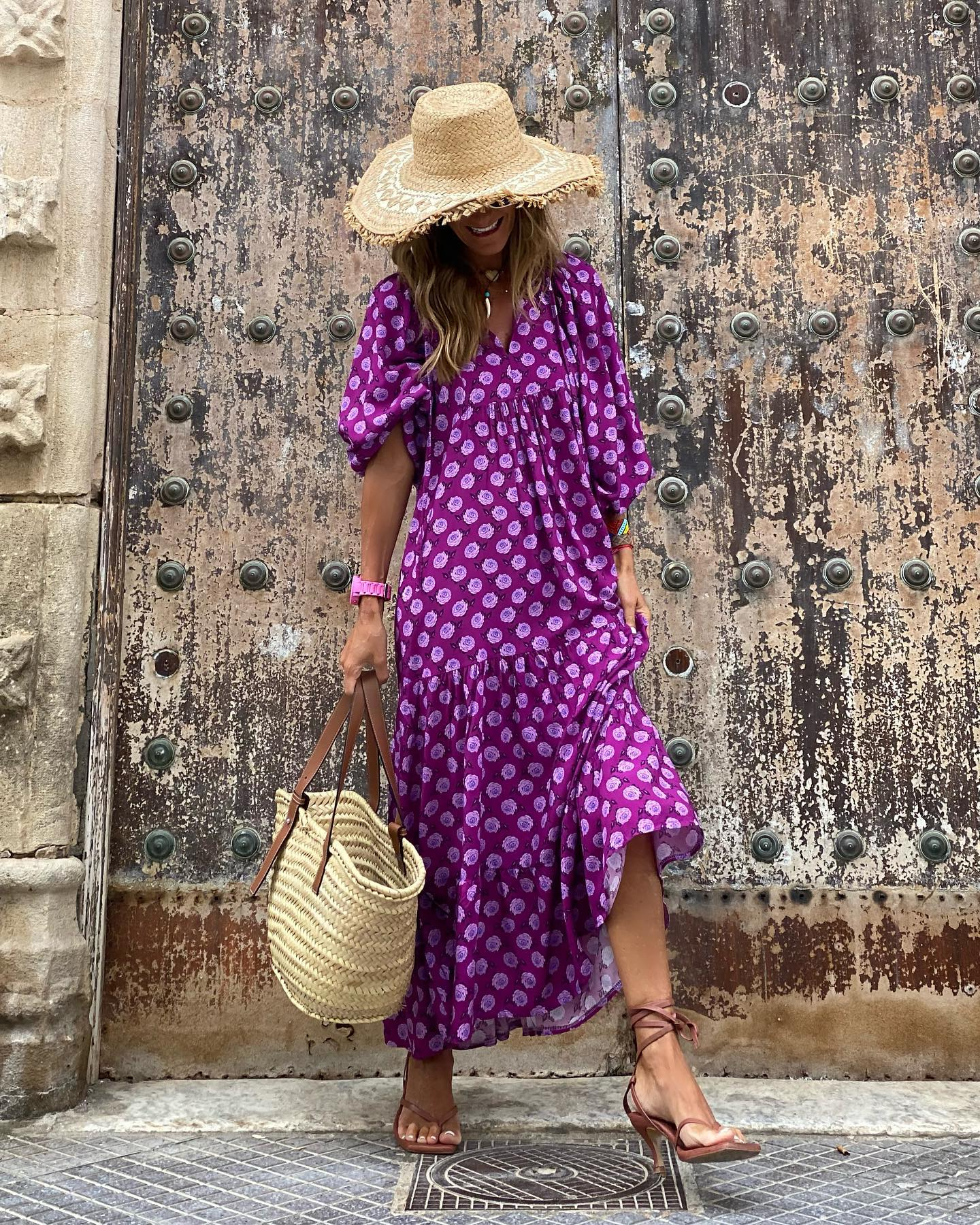 ZAIRA | Vestido estampado de temporada