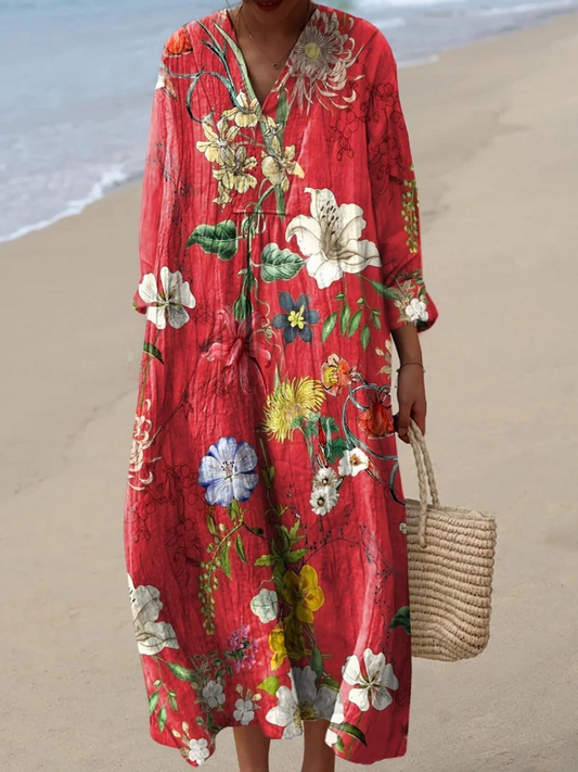 Danira | Vestido Estampado de Verano