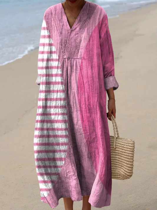 Gina | Vestido Estampado de Verano