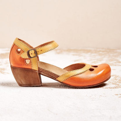 Laia | Sandalias ortopédicas con tacón bajo