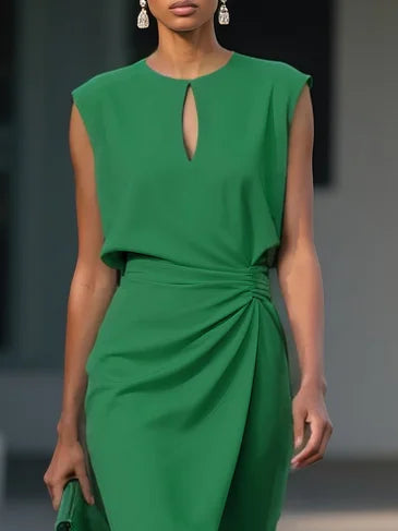 ALESSIA | Vestido midi de diseño