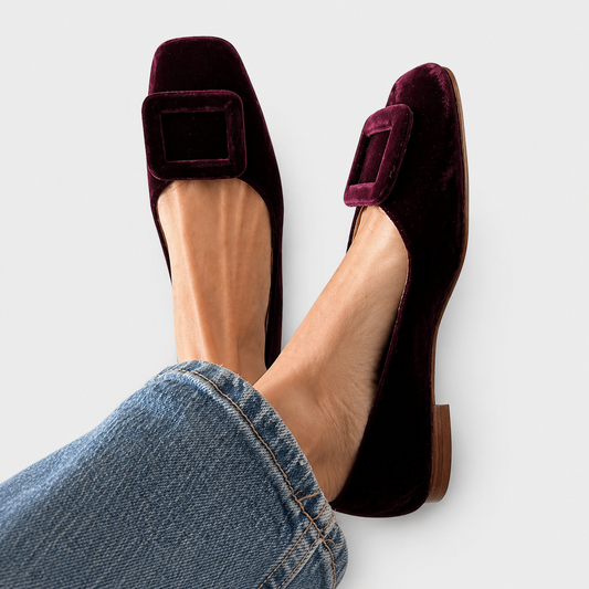 Noelia | Mocasines de piel sueca de diseño
