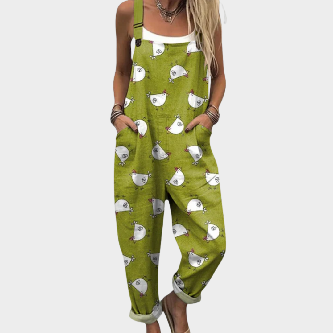 Peto estampado cómodo