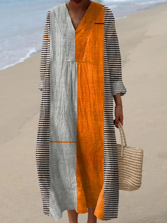 Oriana | Vestido Estampado de Verano