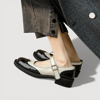 FLORENCE | Mocasines planos estilo Mary Jane