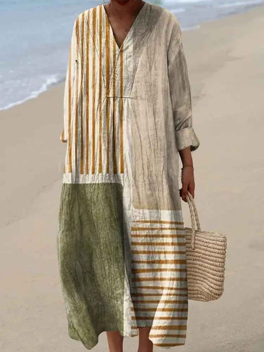 Vestido estampado brisa de verano