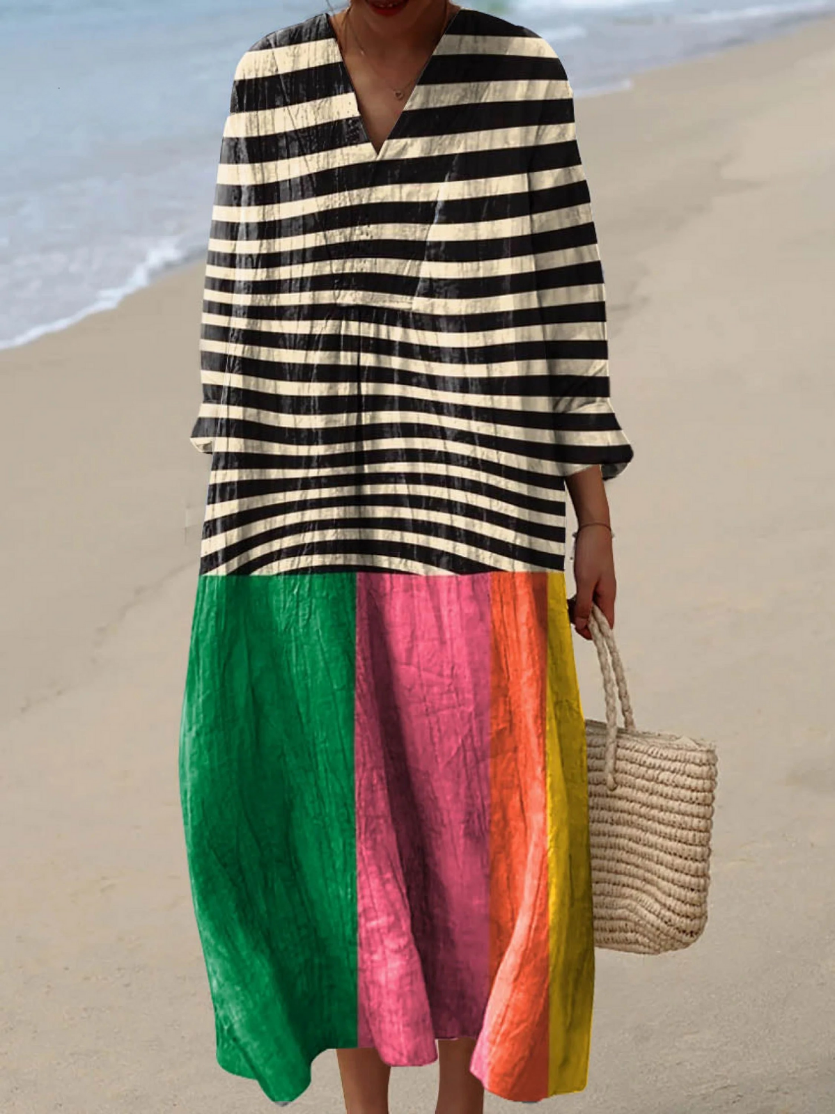Sabina | Vestido Estampado de Verano