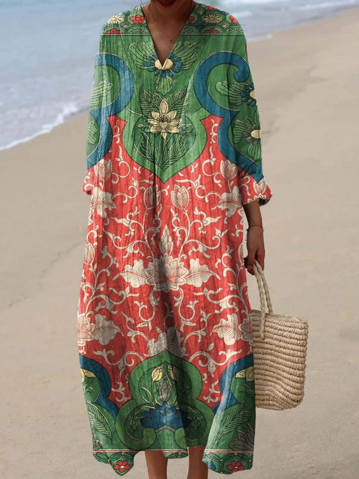 Elvira | Vestido Estampado de Verano