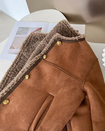 CORA | Chaqueta de piel de oveja