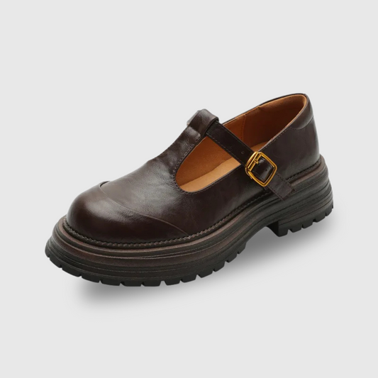 Linda | Zapatos ortopédicos con correa en forma de T