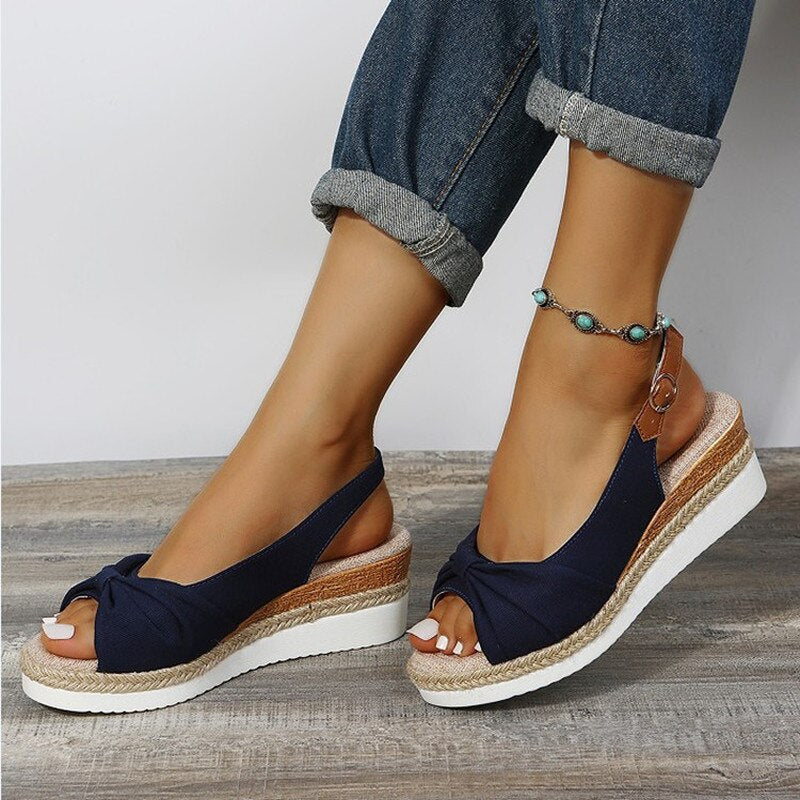 Carla | Sandalias ortopédicas con punta abierta