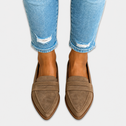 Nadia | Mocasines de ante