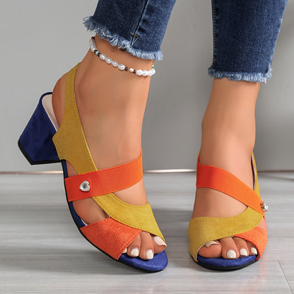 Lucía | Tacones Bloque Cómodos Ortopédicos