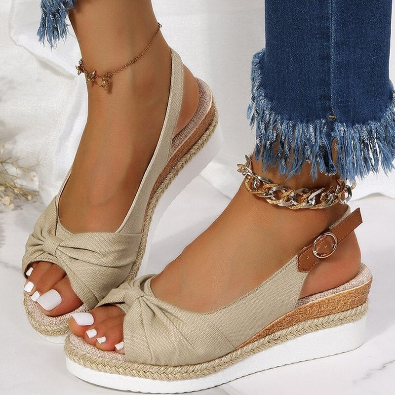 Carla | Sandalias ortopédicas con punta abierta